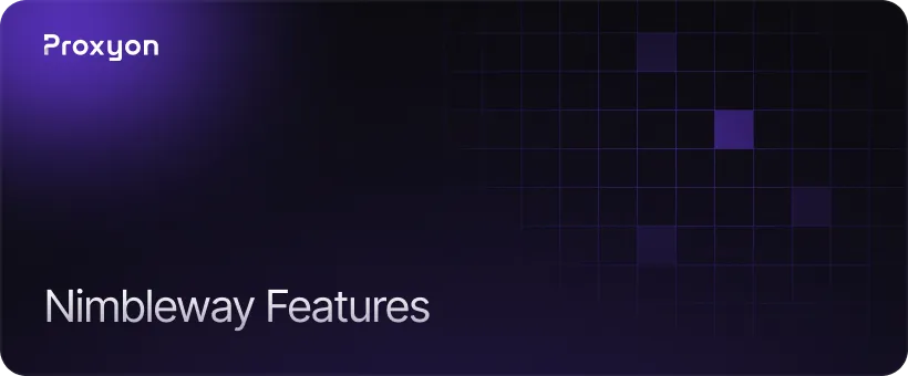 What Nimbleway Offers