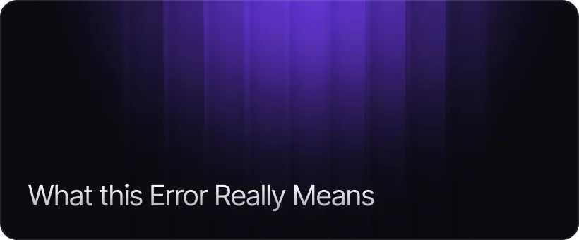 What ERR TUNNEL CONNECTION FAILED Really Means