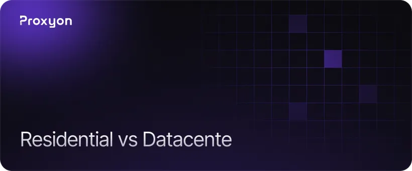Residential vs Datacenter for Scrapy