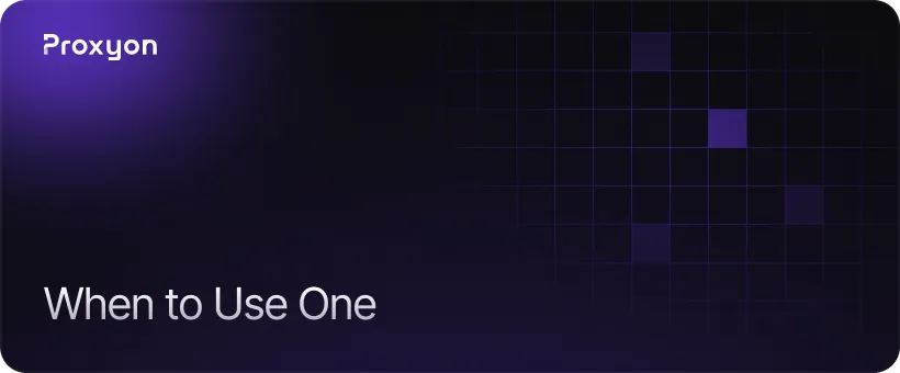 When to Use One