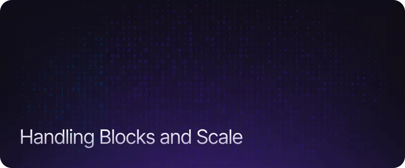 Handling Blocks and Scale