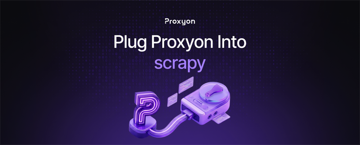 Plug Proxyon Into scrapy