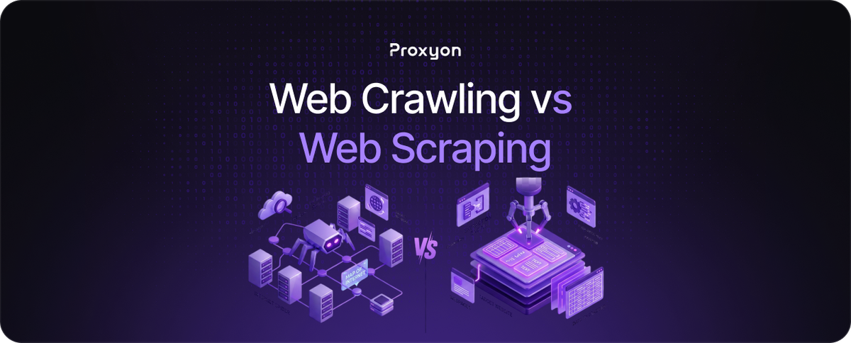 Web Crawling vs. Web Scraping
