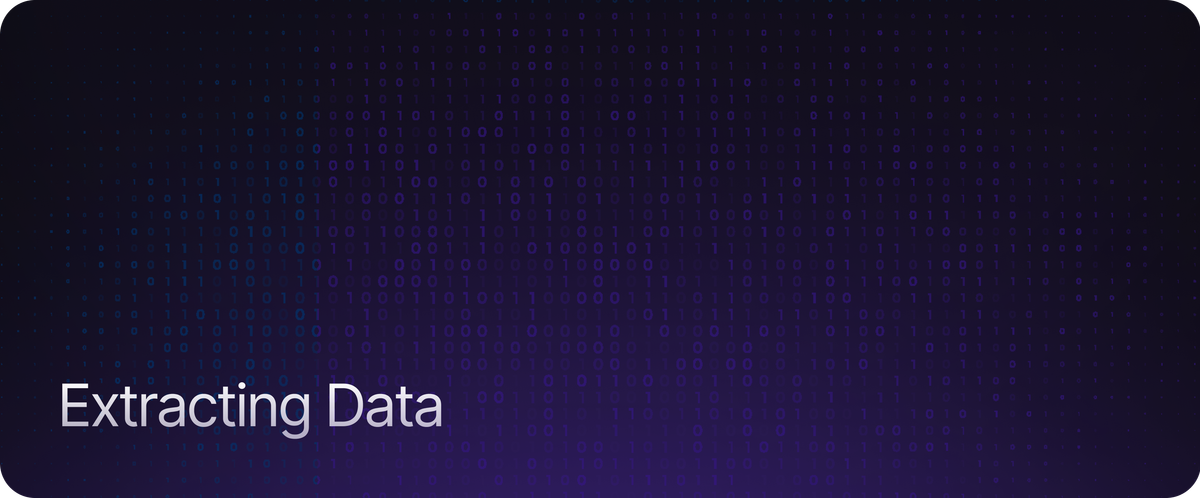 Extracting Data