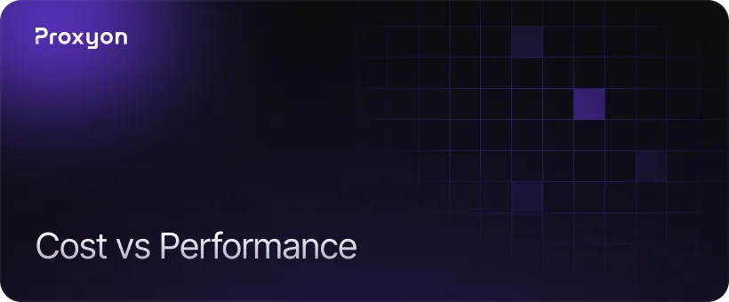 Cost vs Performance