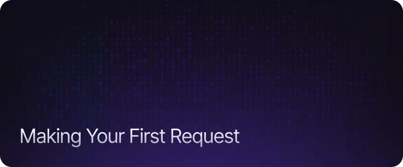 Making Your First Request