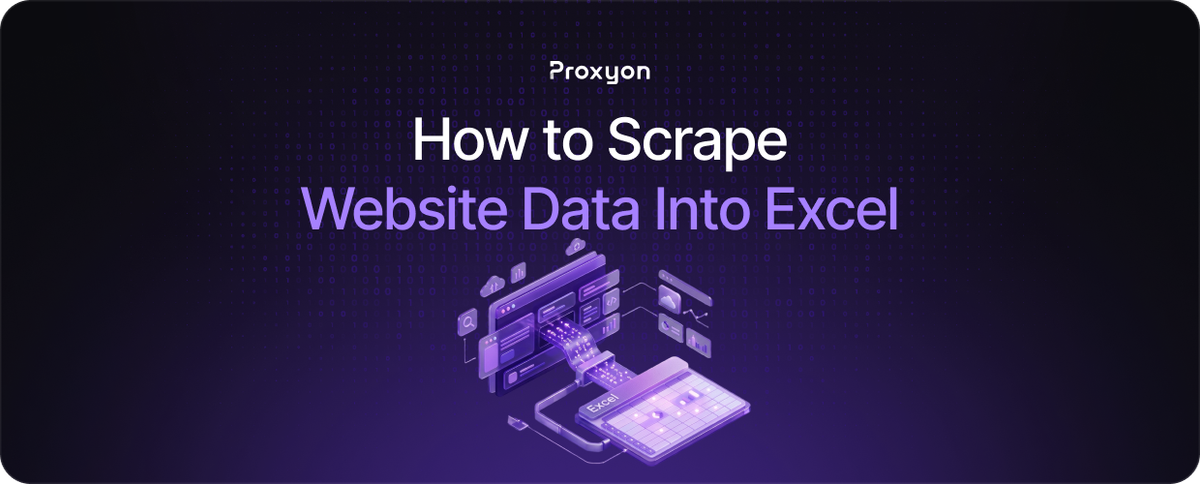 How to Scrape Website Data Into Excel