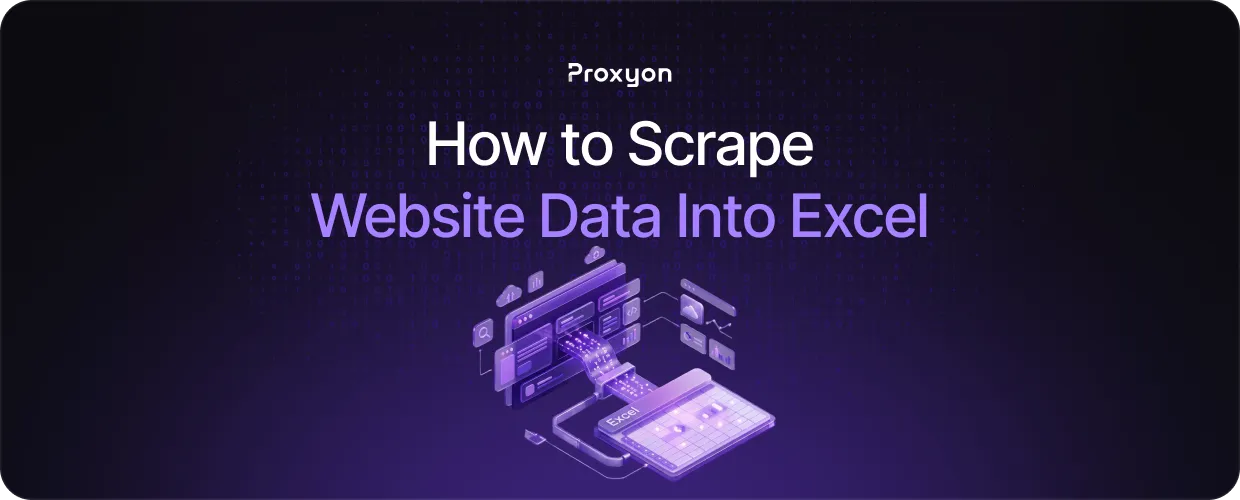 How to Scrape Website Data Into Excel