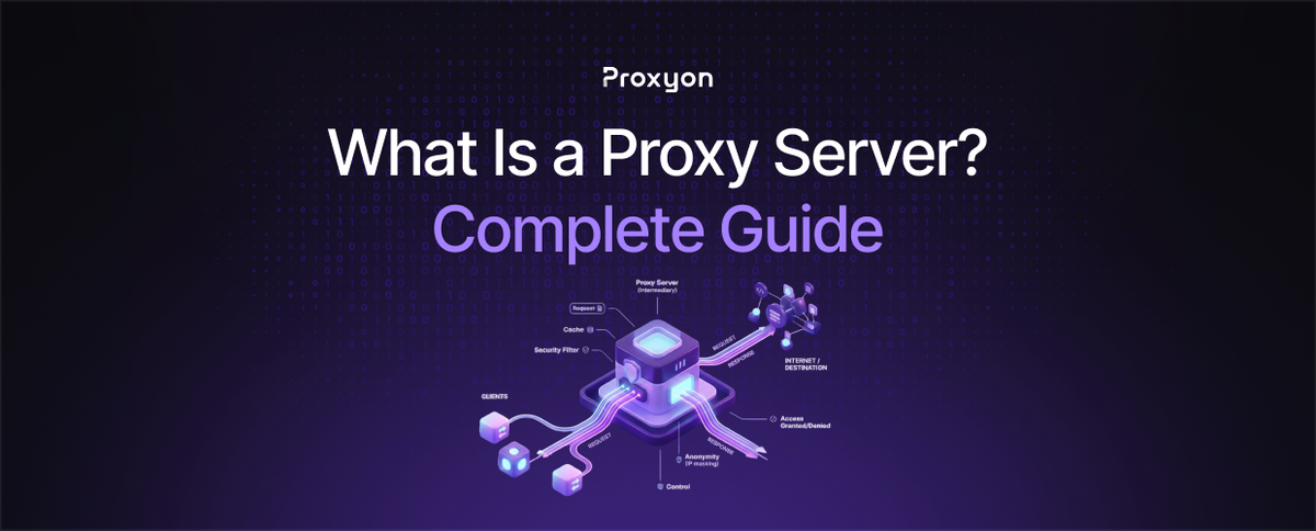 What Is a Proxy Server  Complete Guide