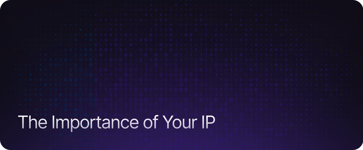 The Importance of Your IP