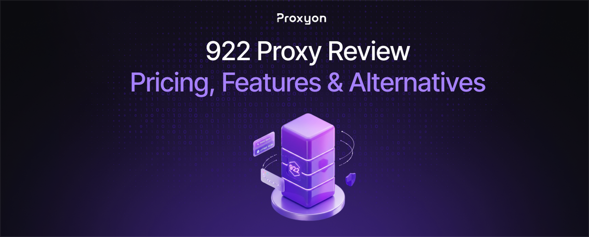 922 Proxy Review: Pricing, Features & Alternatives (2026)