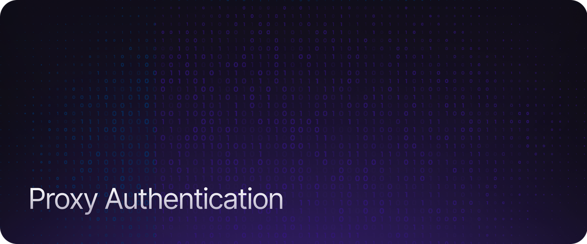 Handling Username and Password Auth