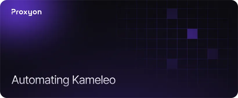 Automating Kameleo