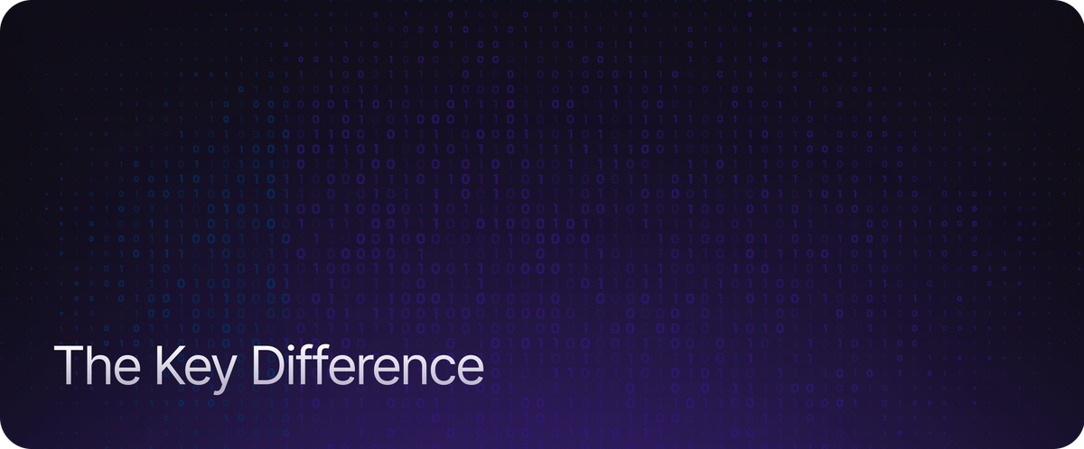 The Key Difference