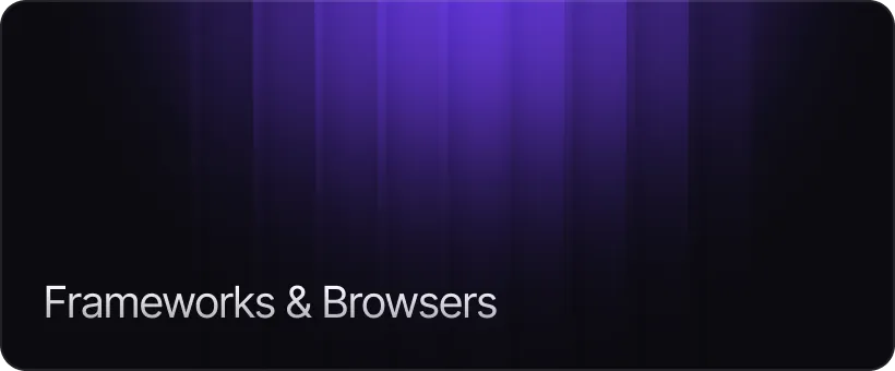 How Each Framework Talks to the Browser