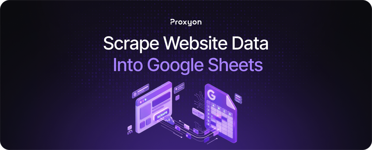 How to Scrape Data From a Website Into Google Sheets